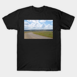 Saskatchewan Gravel Road T-Shirt